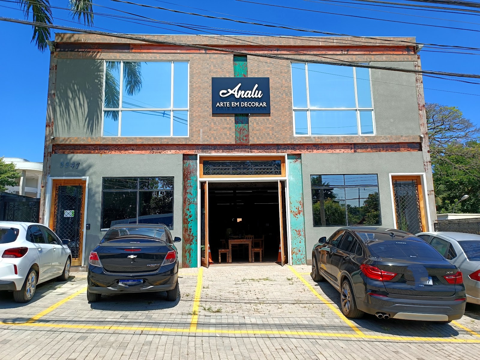 Fachada da loja AnaLu Arte em Decorar, em Carapicuíba